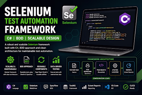 Selenium BDD Framework (C# |
