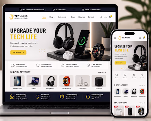 This website design project involved