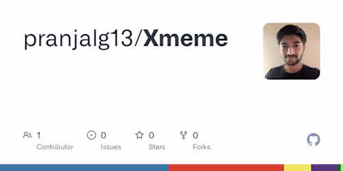 pranjalg13/Xmeme