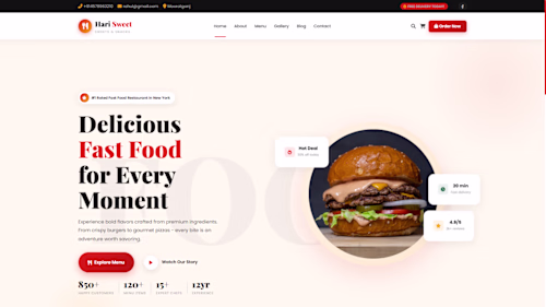 Hari Sweets — Business Dashboard