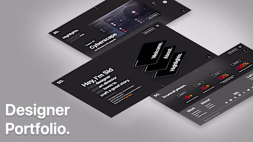 Designer Portfolio Template