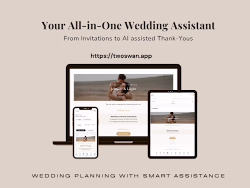 A comprehensive wedding planner application