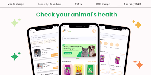 UI Design for Pet care