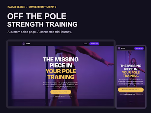 OTPST — Kajabi Sales Page & Meta Pixel Tracking