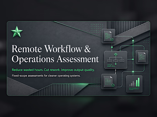 Fixed-scope workflow assessment for teams