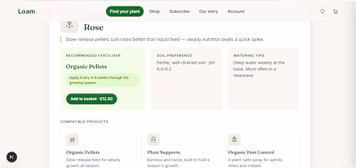 Buy your compost and tools