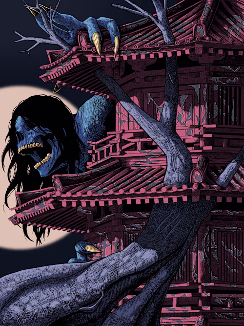 Illustration for poster and MTG