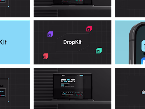 Brand Identity and Website Design for DropKit