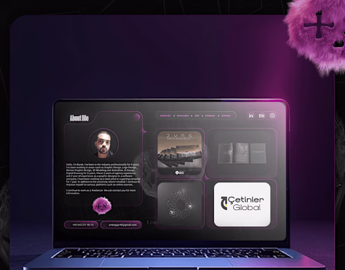 Portfolio Website UI Design Project