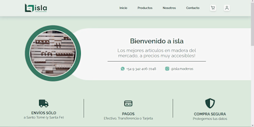 E-commerce Platform for Isla Maderas
