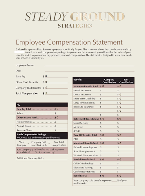 Most employees only see their