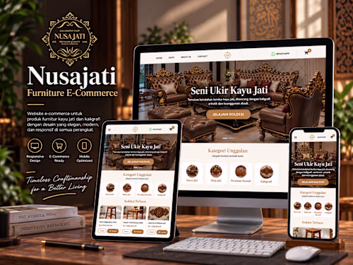 NUSAJATI | E-Commerce Website for