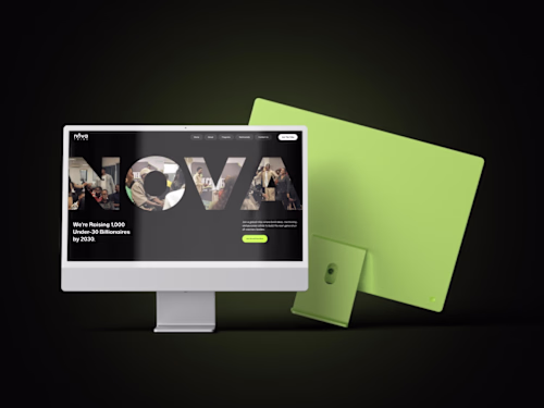 Nova Tribe — Website Design & Development for a Global Young...