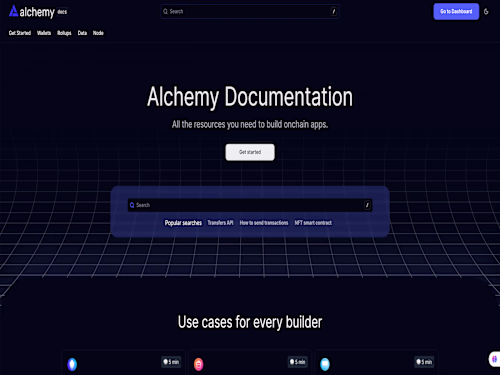 Alchemy Developer Documentation: Simplified Web3 Integration