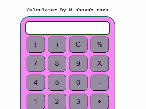 A Calculator