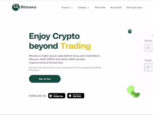 Bitmama (Enjoy Crypto beyond Trading)