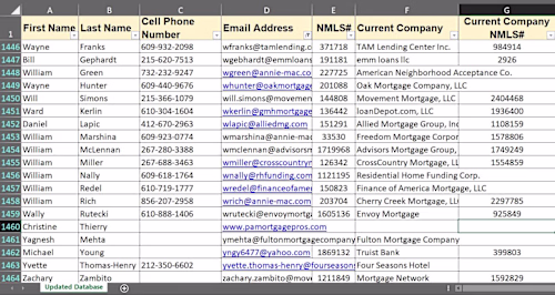 Extensive Excel Data Entry and Web research tasks