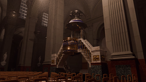 3D Modeling of Saint-Sulpice Church - Part 2