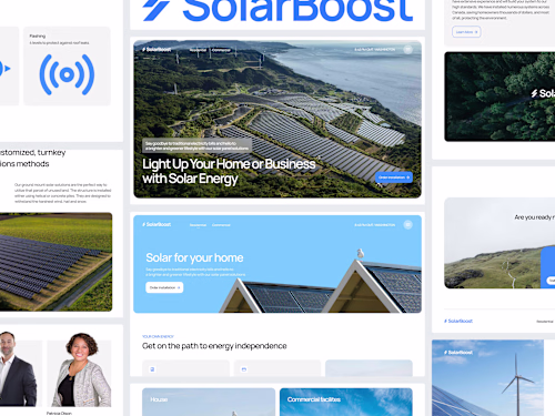 SolarBoost - Webflow Development