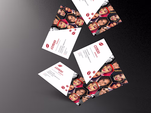 Cemjo Beauty Co Business Card | Business Card Design