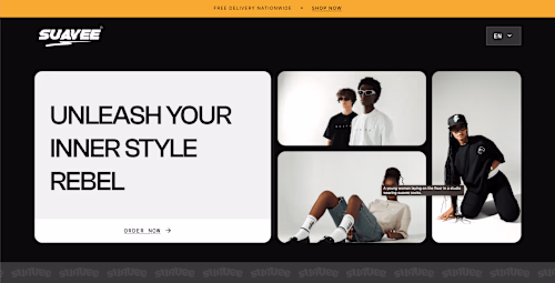 Suavee's Landing Page
