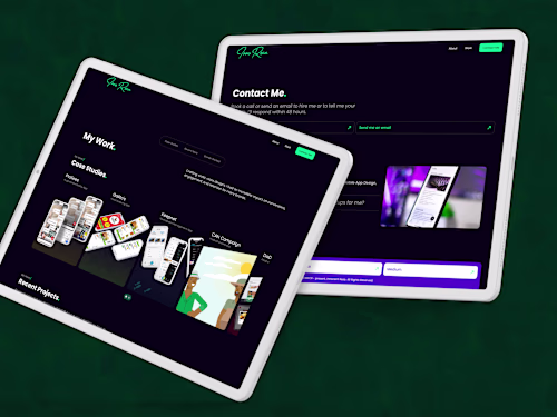 My portfolio website