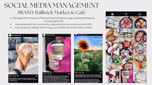 Social Media & Community Manager for Restaurant and Marketplace