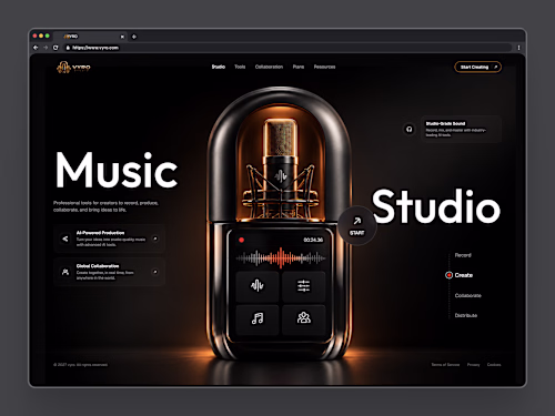 VYRO Studio — Premium AI