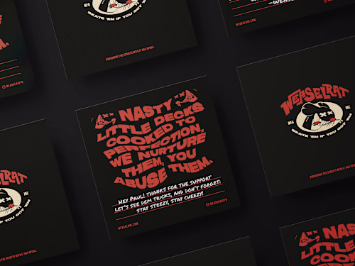 Weaselrat:  Brand Identity