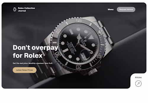 Rolex Collection Journal Content Site