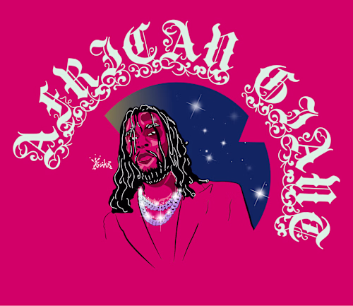 Burnaboy Poster design