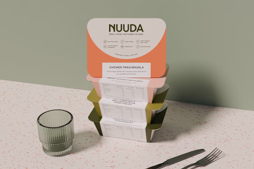 Brand Identity and Packaging for a Premium Meal Delivery Brand