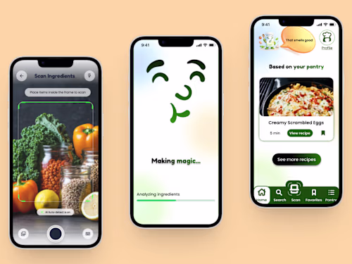 Scan2Supper - Recipe Generation App - Dolapo Oyekanmi