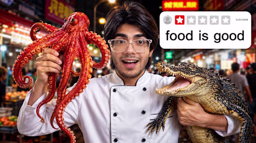High-CTR Food Challenge YouTube Thumbnail
Designed