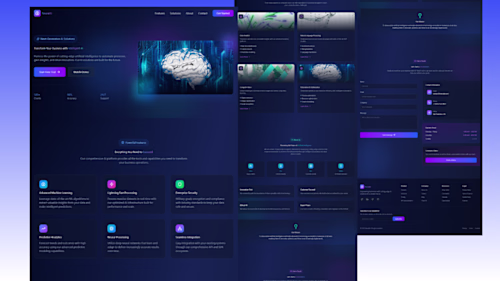 NeutralAI Full Website Design on Figma Did I cook? #WebDesig...