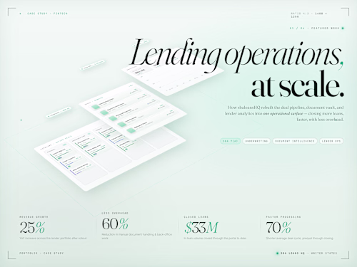 Loan Management Platform for SBA Loans HQ