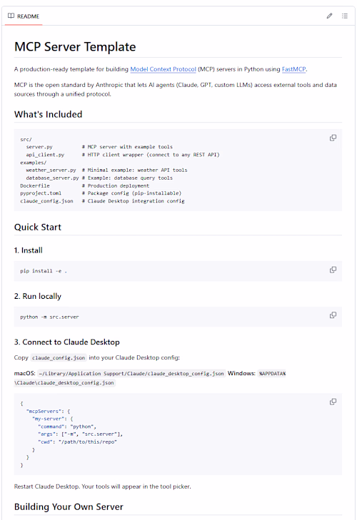 My MCP Server Template