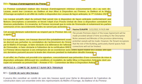 Bilingual translations