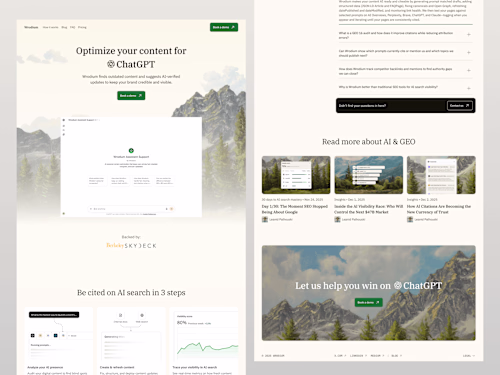 Wrodium Website and Pitch Deck Design
