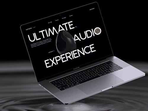 Pantheone - High-End Speaker Sound System Website Design