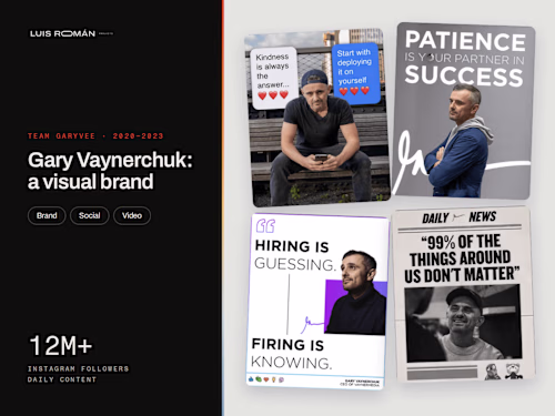Gary Vaynerchuk: a visual brand on every channel