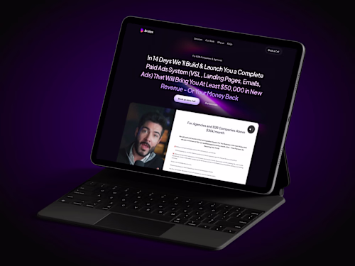 Bridox — Framer Website Redesign (2x Conversions)