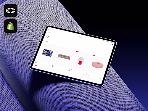 Framer eCommerce website made for Scandinavian furniture brands