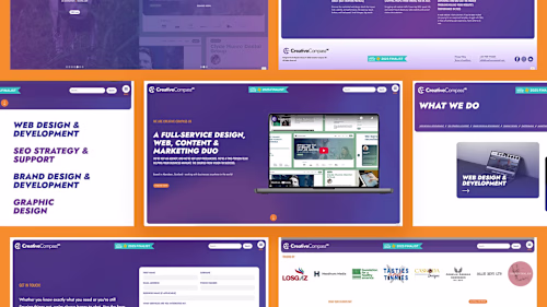 Brand & Web Development for Creative Compass UK