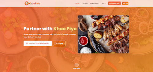 Khaopiyo – Food Ordering &