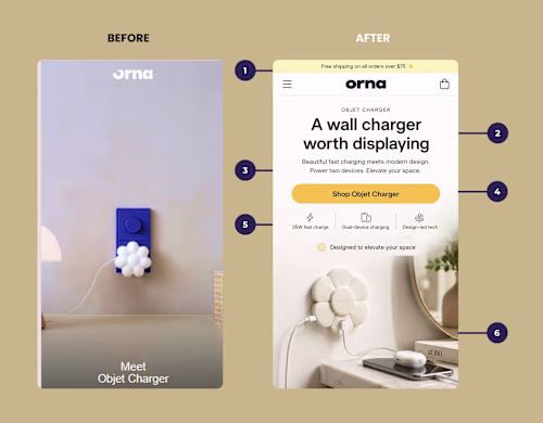 STORE REDESIGN
Shopify redesign project focused