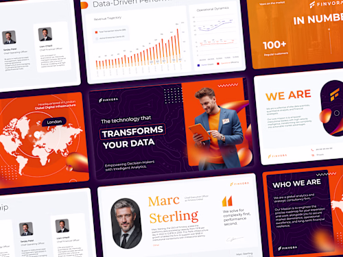FinTech Investor Pitch Deck |