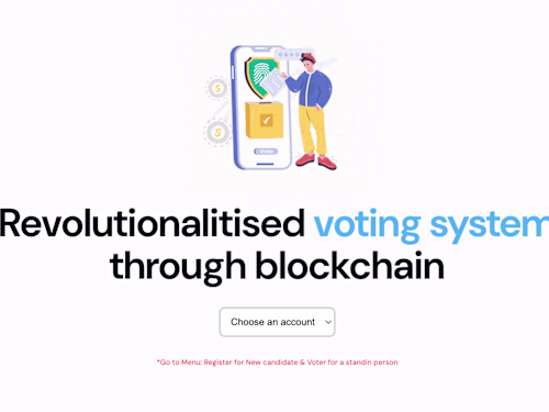 
Blockchain-Based Voting DApp: with Ganache
