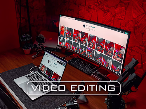 Video Editing & Thumbnail design for social media