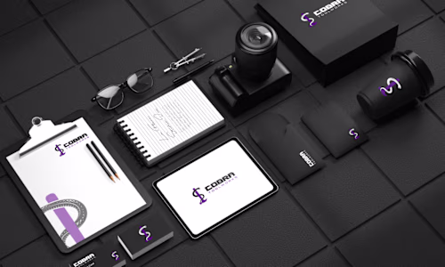 Full Brand Identity Mockups🔥 

A